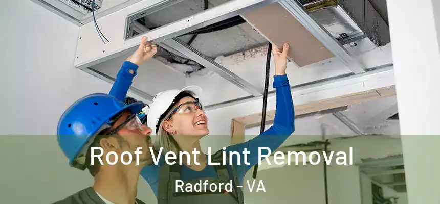 Roof Vent Lint Removal Radford - VA